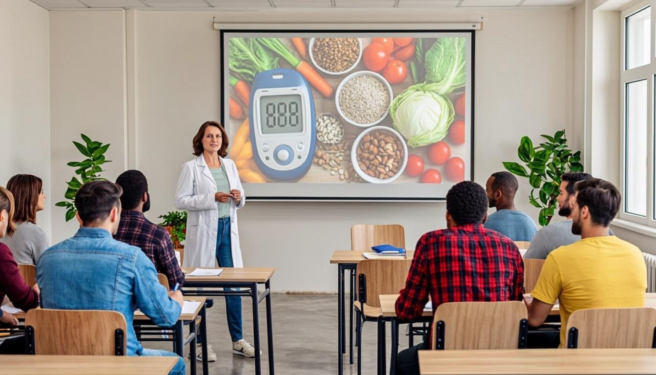 Curso de Nutrição para Diabetes